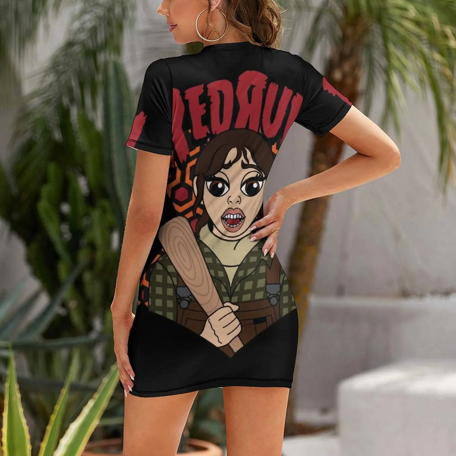 RedRum платье с короткими рукавами пляжная одежда для женщин женская 2021 в корейском