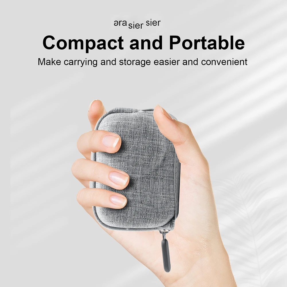 

Storage Bag Zipper Camera Protective Case Customized Spaces Camera Accessories Organizer Compatible For DJI Osmo Action 4/3