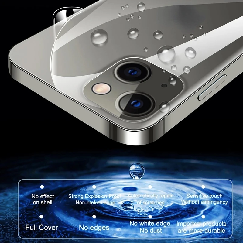

Free shipping Screen Protectors for IPhone 11 Pro XS Max XR X 6 6s 7 8 Plus SE Back Film Not Glass Film for IPhone 12 13 Pro Ma