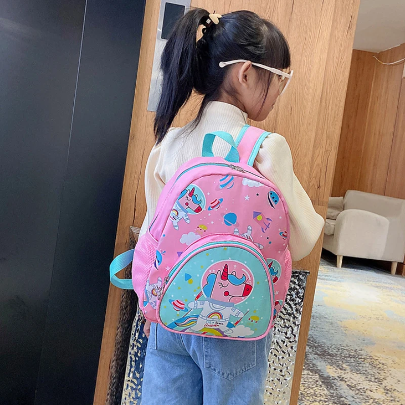 Children Unicorn Dinosaur Small Bags 2-5 Years Old Boy Girl Student Backpacks In Kindergarten Cartoon Lovely Kids Schoolbag New