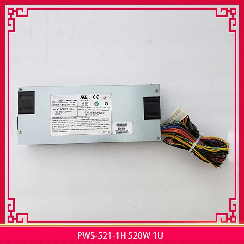 PWS-521-1H 520 Вт 1U блок питания для сервера Inspur NF190D, высокое качество, полностью протестированный, быстрая доставка