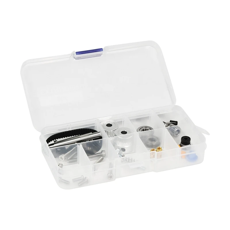 

37Pcs 3D Printer M4 Extruder Kit Synchronized Wheel Bearing Printing Accessory Set