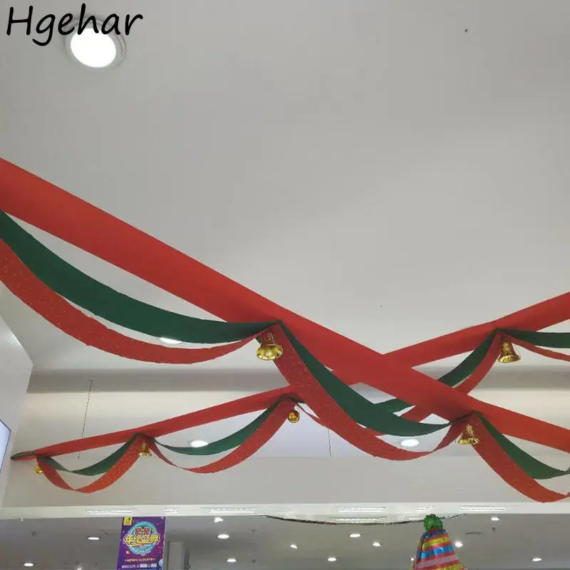 Растяжки с колокольчиком украшение на Рождество счастливый год подвесвечерние