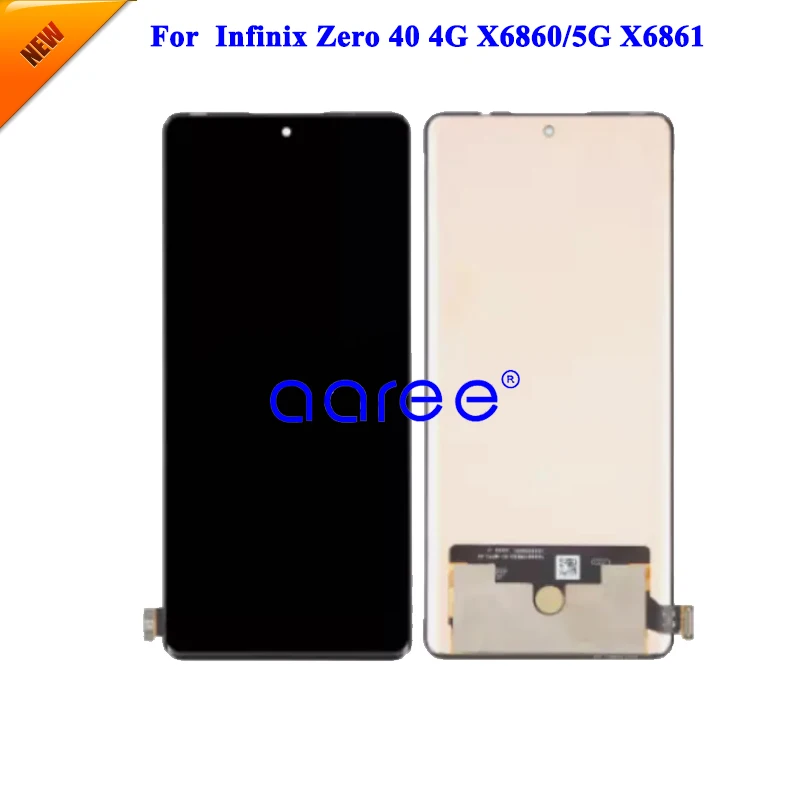 Фото Оригинальный ЖК-экран AMOLED для Infinix Zero 40 4G X6860, ЖК-экран для Infinix Zero 40 5G X6861, сенсорный ЖК-экран в сборе с дигитайзером №2