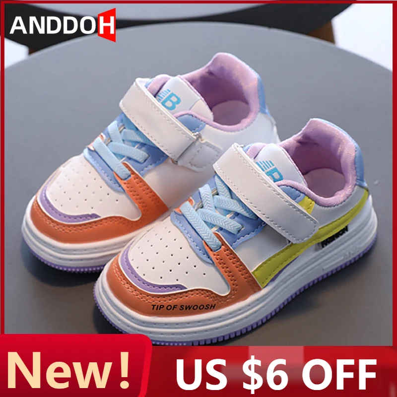 

Size 26-30 Kids Girls Waterproof Casual Sports Shoes Breathable Fashion Running Sneakers for Boy Children Light Soft Bottom Shoe