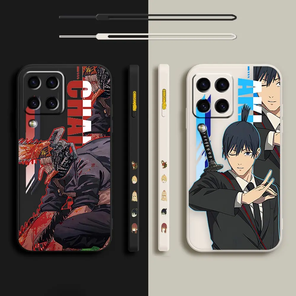 

Anime Chainsaw Man Denji For Samsung A50 A30 A20S A10S A10 Note 20 10 9 M32 M22 M12 M32 M40S M80S M60S A02 21 Pro Plus Lite Case