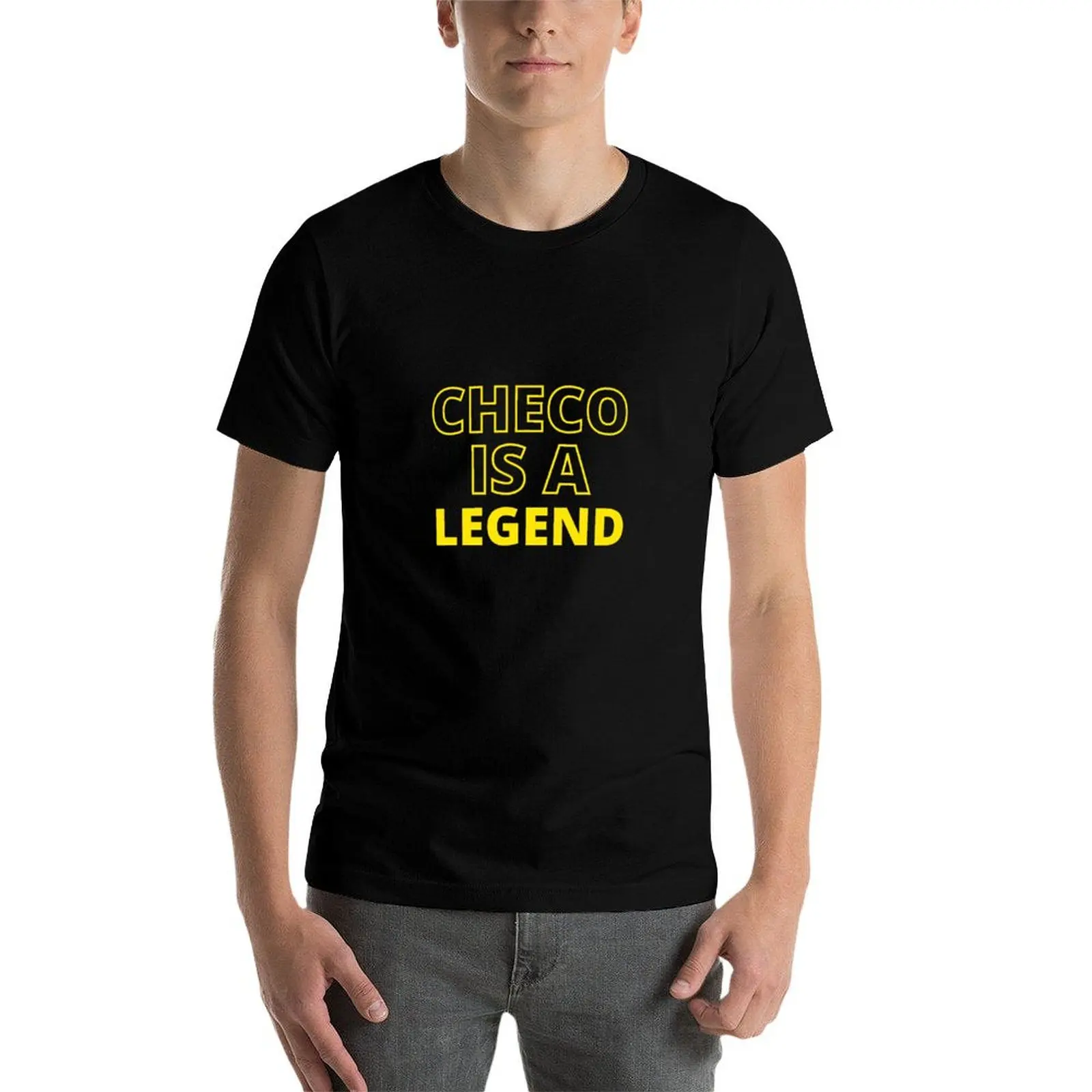 Футболка Checo is a Legend Эстетическая одежда рубашки с рисунком большие футболки