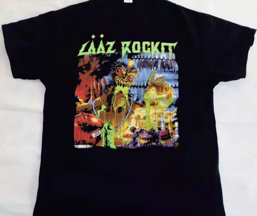 Футболка Laaz Rockit Band Черная футболка унисекс классический стиль