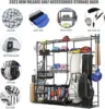 Golf Bag Storage Garage Organizer, sports equipment storage racks 3