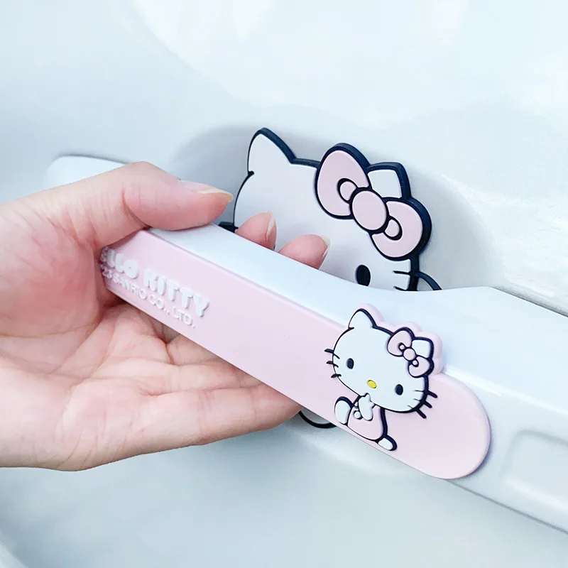 2 шт. декоративные наклейки на дверь автомобиля Sanrio Hello Kitty