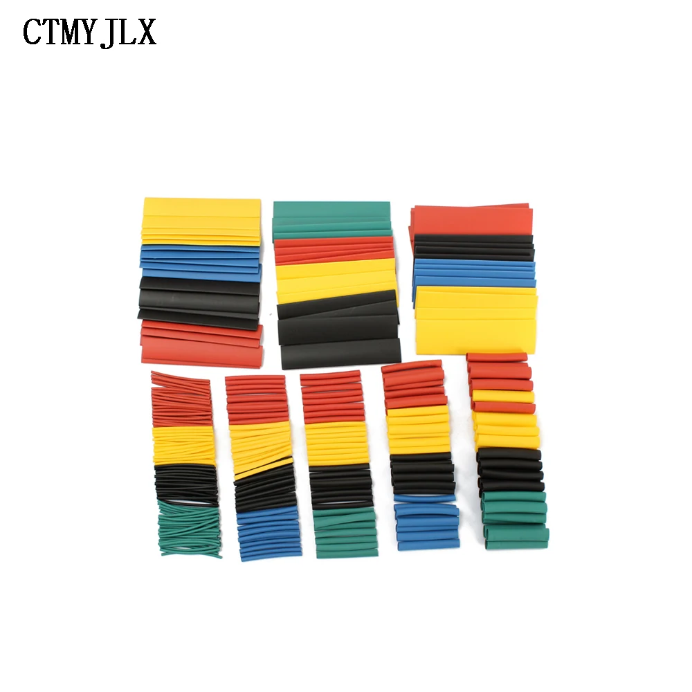 

328pcs 2:1 Heat Shrink Tubing Insulation Shrinkable Tube Assortment Heat Shrink Tubing Colorful Wrap Wire Cable Sleeve DIY Kit