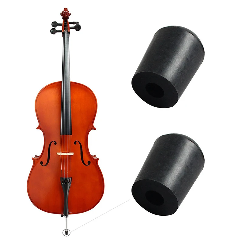 

2Pcs Bass Feet Support Stop Holder Non-slip Rubber Pad Mat Musical