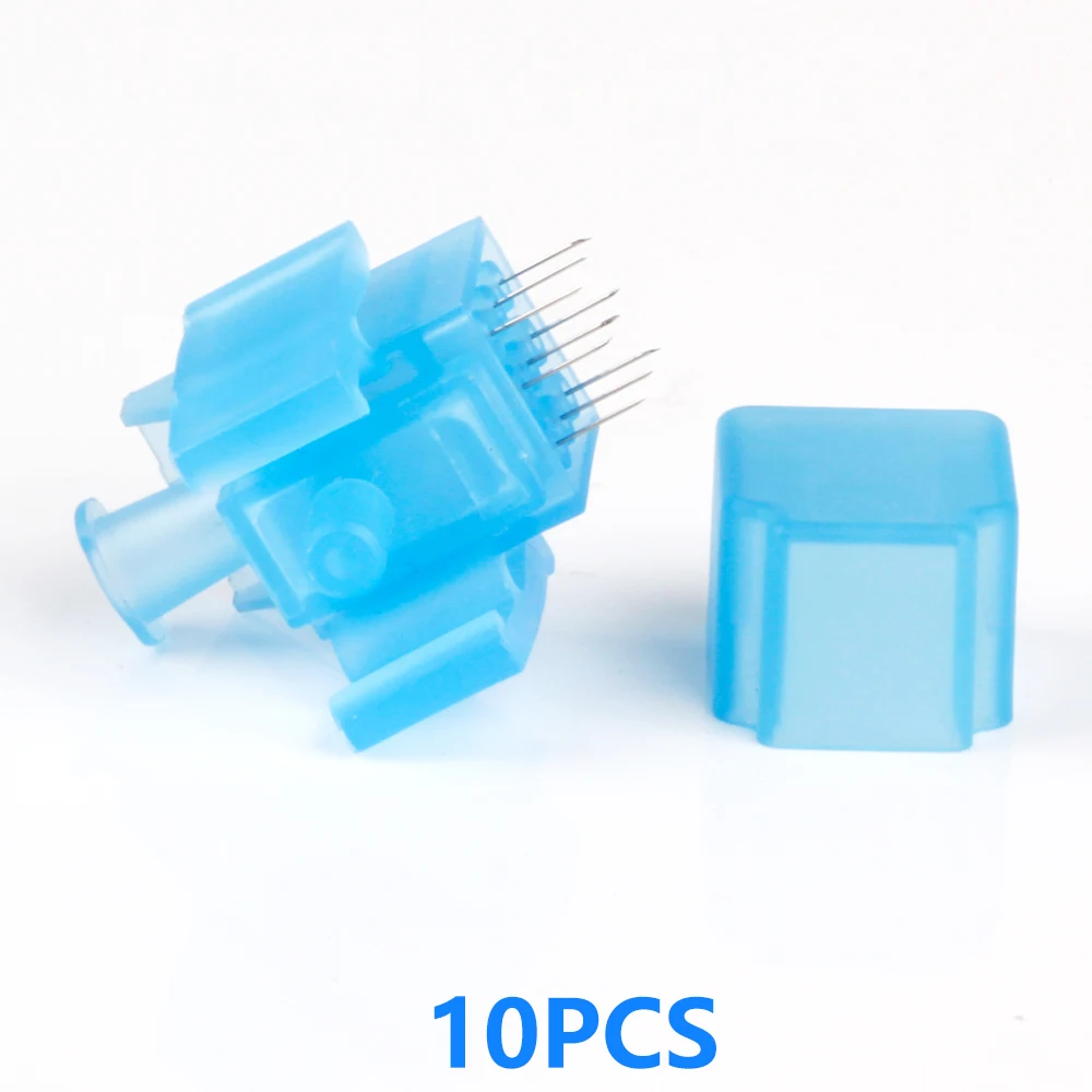 10PCS мезотерапия картриджи инжектор иглы 5pin 9pin вода вакуумный пистолет
