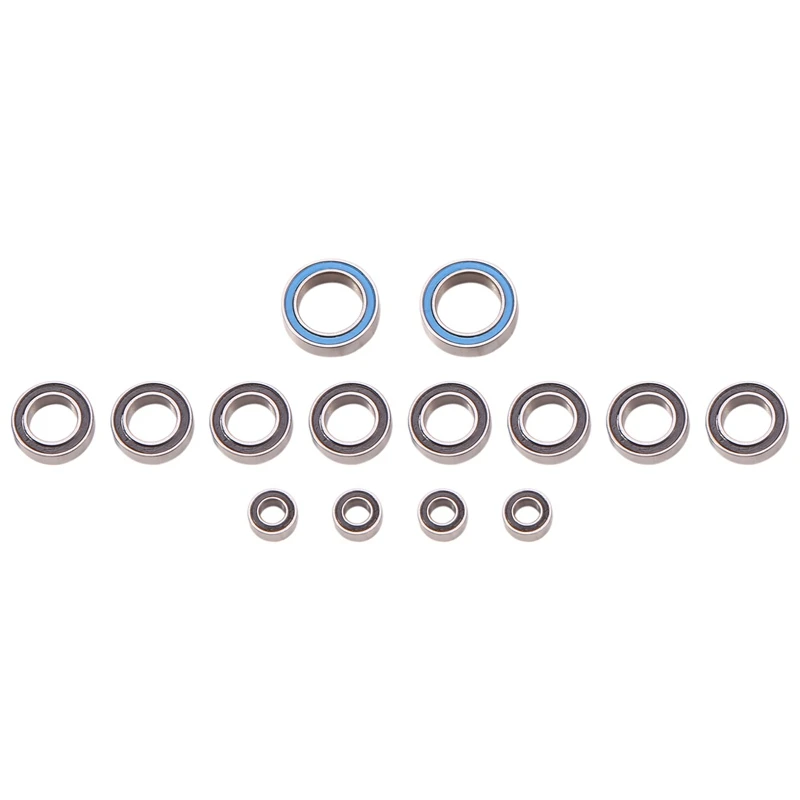 

Комплект резиновых шариковых подшипников для Tamiya T3-01 T301 1/8, аксессуары для радиоуправляемых танцевальных летательных аппаратов, 14 шт.