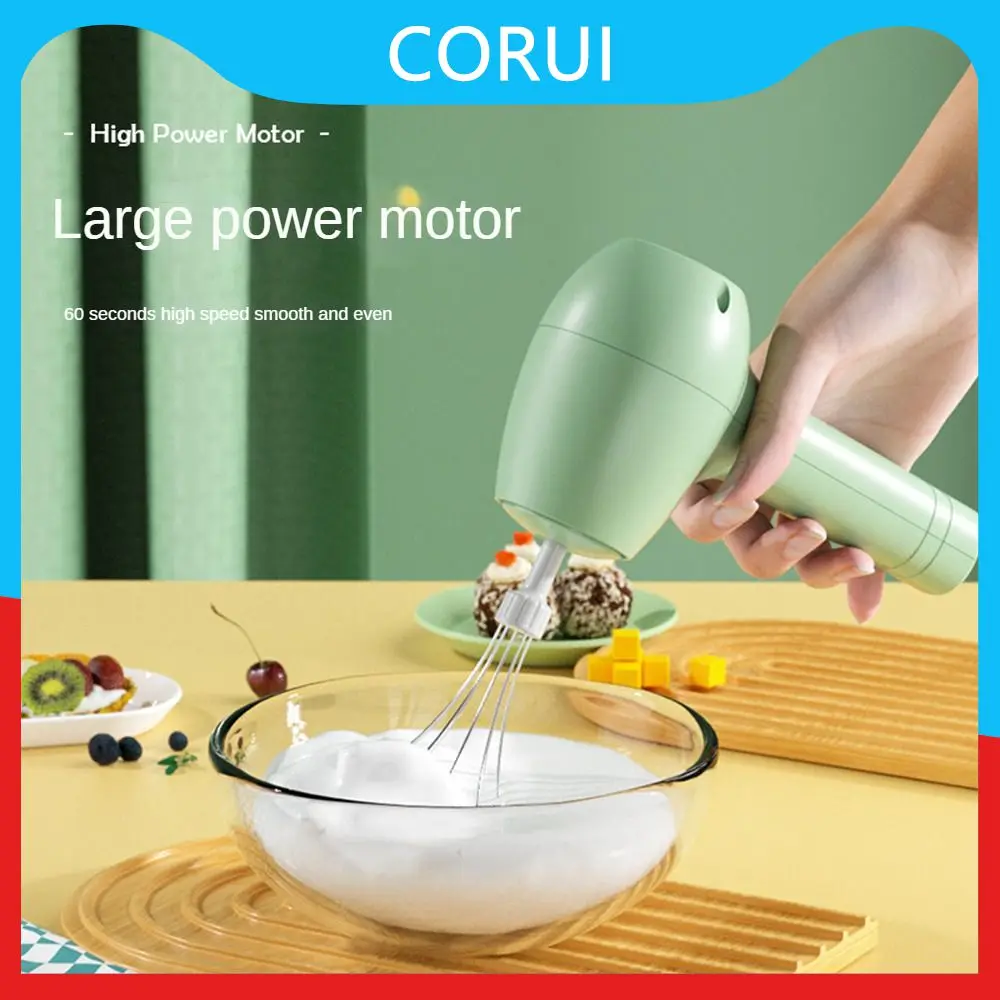 

Egg Beater Handheld Multi-function Mixer Mini Milk Bubblere Cream Food Mixer Kitchen Tool Frother Wireless Household