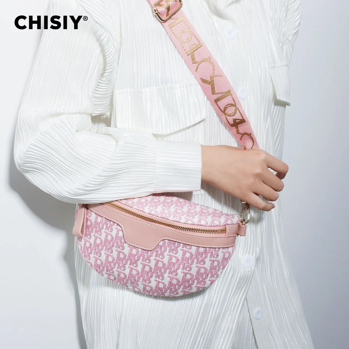 CHISIY Оригинальная Мини-сумка На Слинге Ручной Работы С Красочными Застежками Для