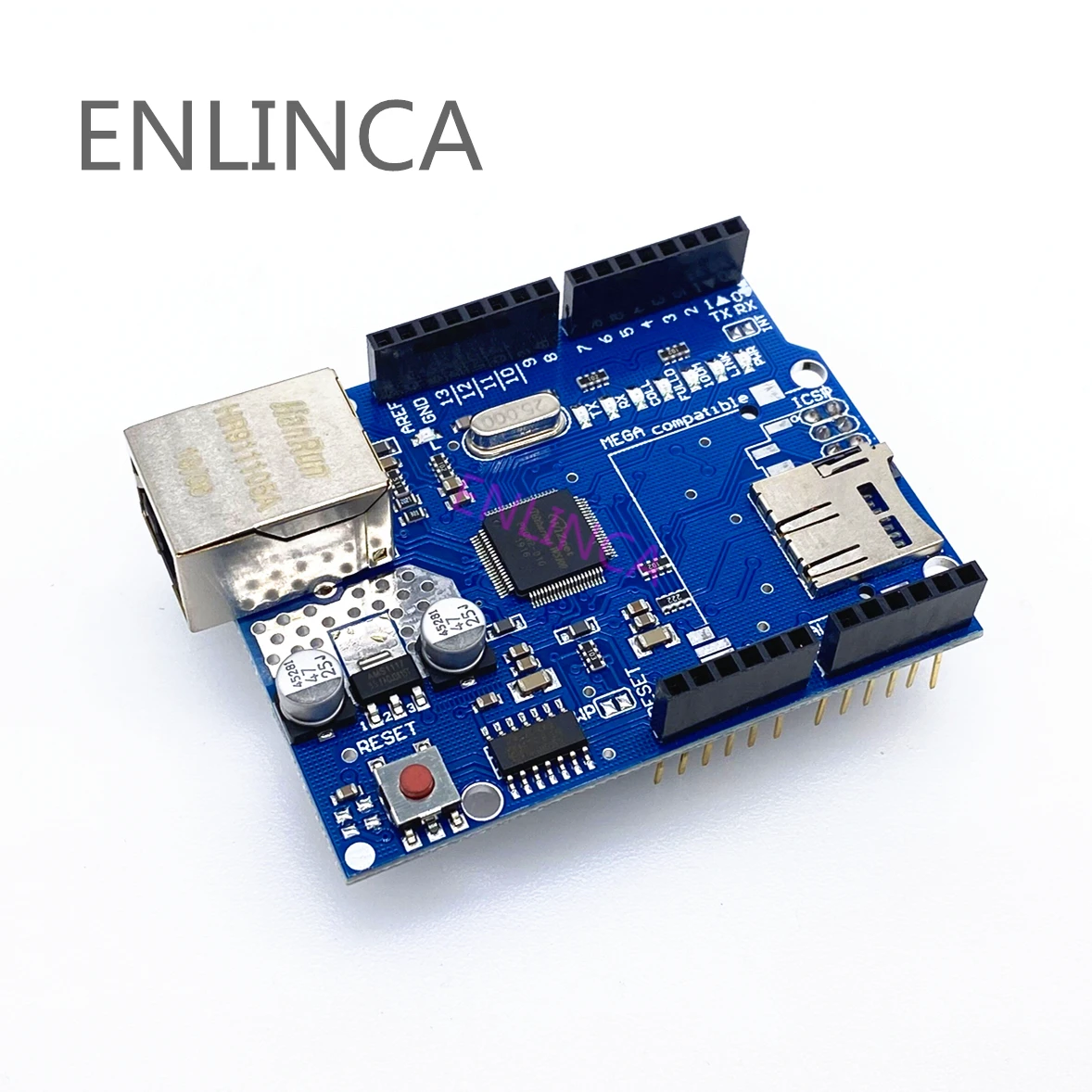 1pcs Shield Ethernet W5100 FOR R3 Mega 2560 1280 328 Development Board | Инструменты