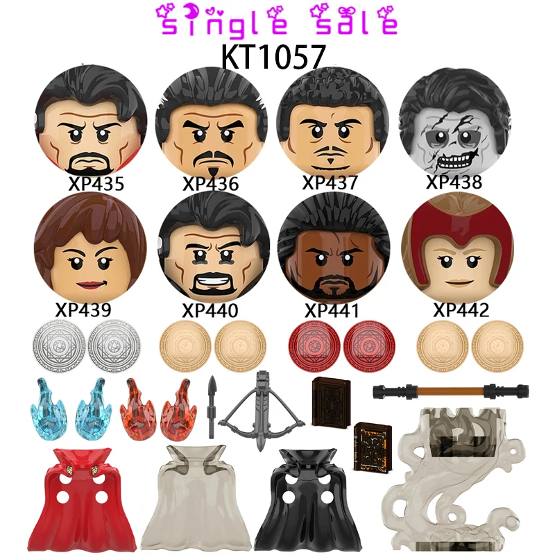 

KT1057 NEW Doctor Strange Heros Movies Series Cartoon Sets Assemble Building Block Learning Eductional Puzzle Children Toy Gifts