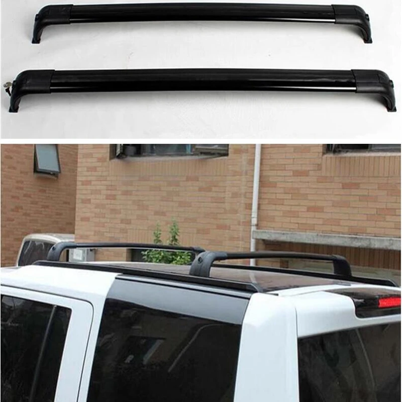 

Cross Bar Roof Rack For Land Rover Discovery 3 4 LR3 LR4 2005-2017 Aluminum Rails Luggage Carrier Bars Top Racks Rail Boxes