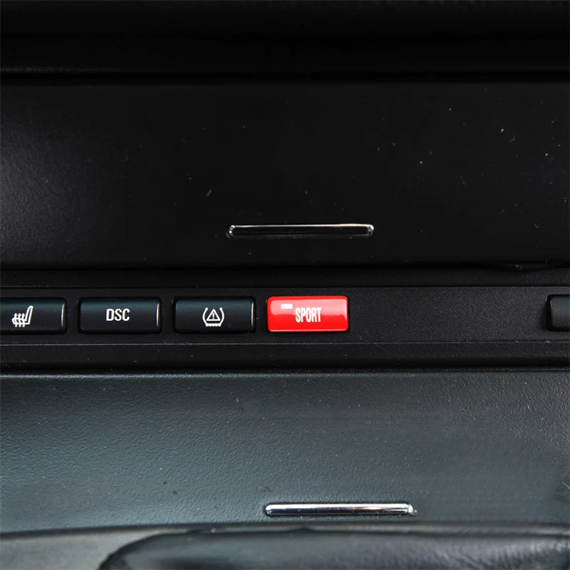 

Для BMW M3 2000-2006 E46 коробка переключения передач для автомобиля панель Спортивный переключатель режима противоскользящая Кнопка Крышка для ключа аксессуар для стайлинга