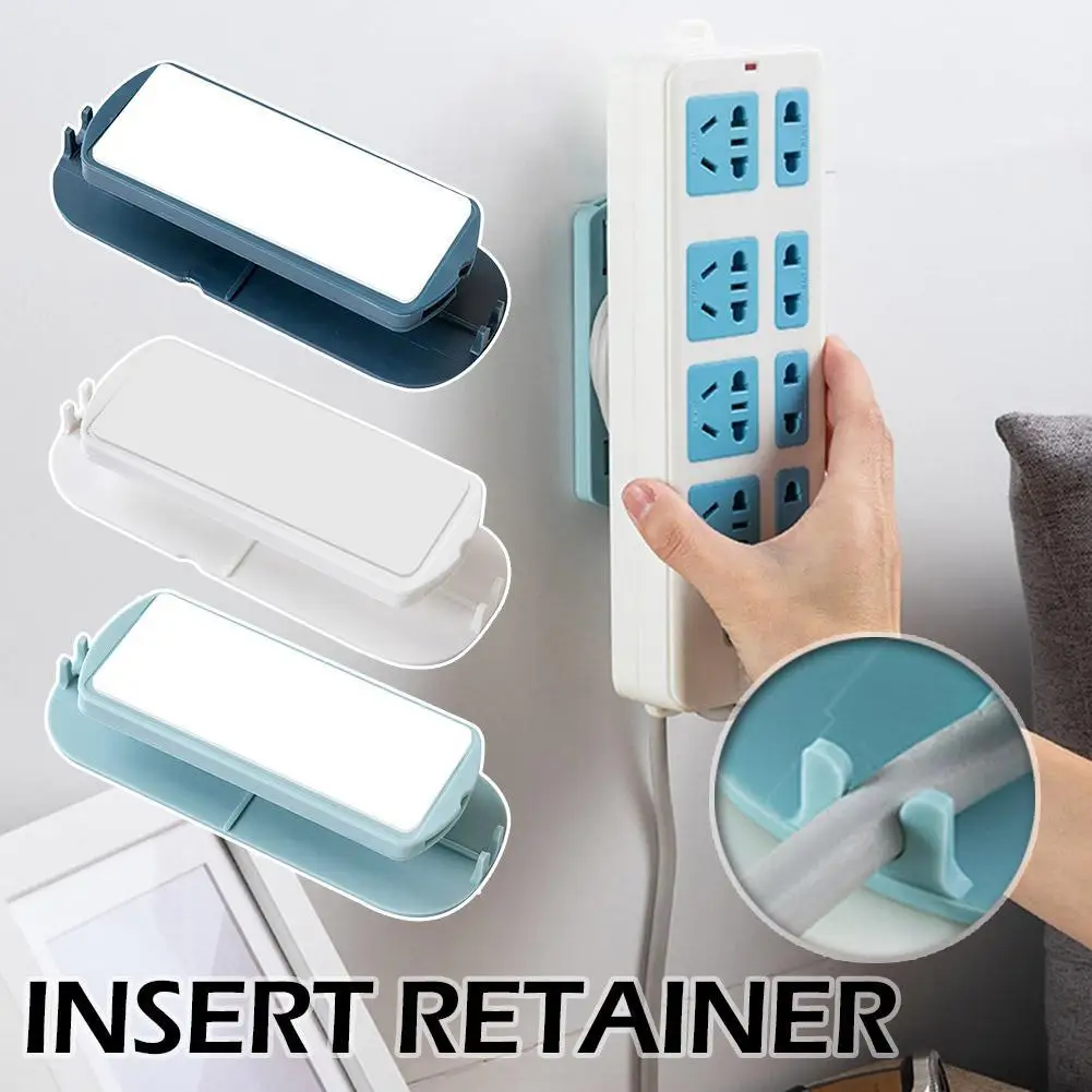 

Самоклеящийся настенный крючок, держатель для гнезда, органайзер для гнезда, фиксатор, мощный бесшовный настенный кабель без следов