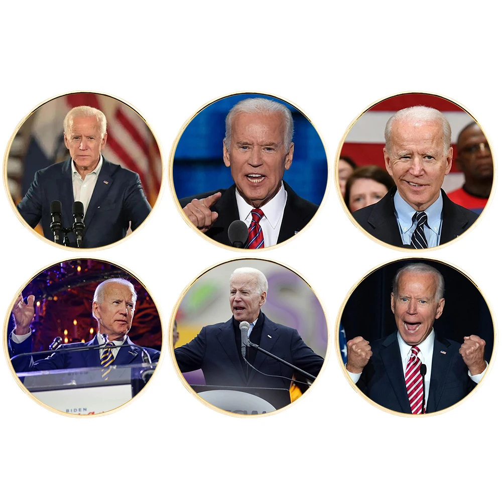 

Joe Biden Gold Coins President of America Commemorative Coins Premium Metal Ornament Home Decor Best Collectibles Gift