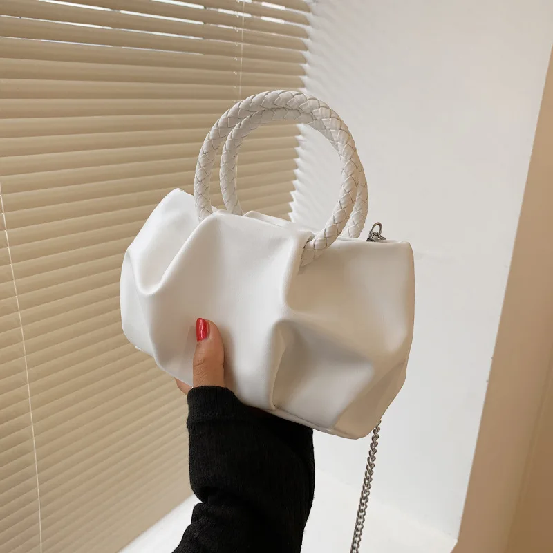 

Bag Women 2021 New Trendy Fashion European and American Women's Bags Luxury Fold Bag Cloud Bag Popular Mini Messenger Handbag