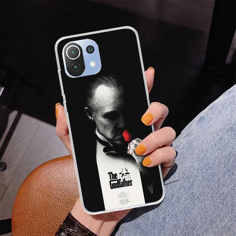 Чехол для телефона Godfather TV Xiaomi Redmi Note 10 9S 9 8T 8 Pro 7 5 Mi 12T 11T 10T 9T 12 11 Lite A2 A3 Coque Shell Cover