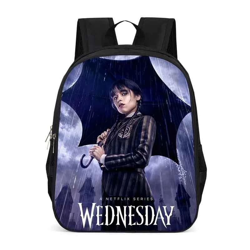 

Wednesday Addams Backpack For Teenager Nevermore Academy Children School Bags Girls Rucksack Laptop School Backpacks Bookbag