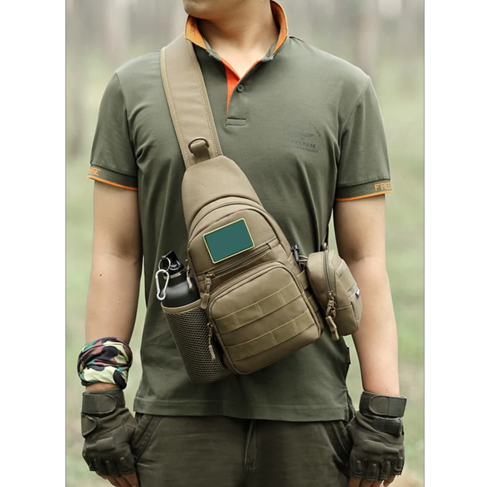 Outdoor Military Tactical Bag Sports Camping Hiking Climbing Backpack Utility Travel Trekking Single Shoulder Camouflage Bags