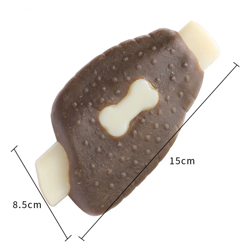 Yite Pet Toy Bite Resistant Nylon Cowhide Dog Molar Stick Bite Glue Bone Large Dog Chew Dog Toy