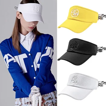 Women Sport Sun Visor Hat Empty Top Cotton Golf Caps