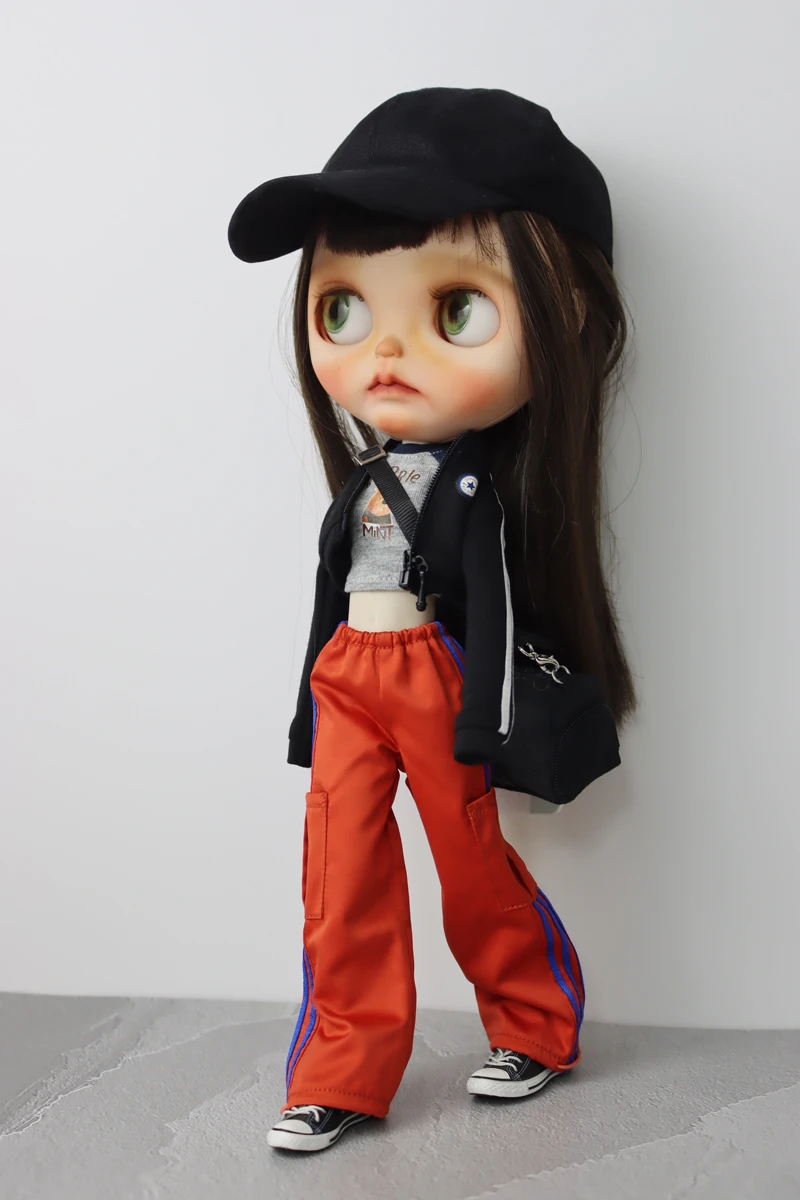 Одежда для кукол Blythe модная рубашка спортивное пальто Ob24 Ob22 Azone штаны