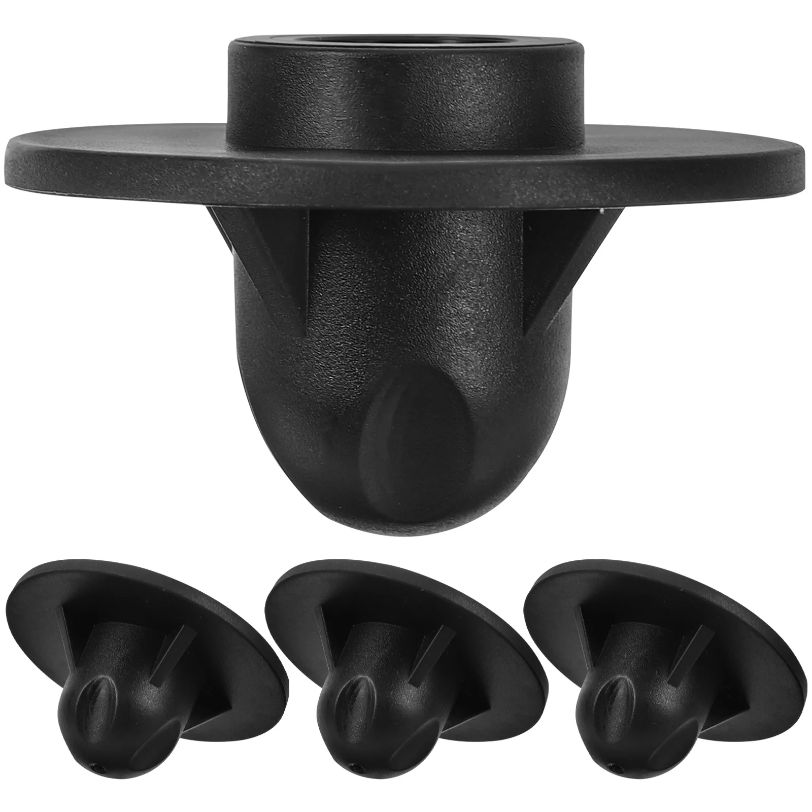 

4 Pcs Anti-Subsidence Moon Chair Foot Cover Stool Leg Cap Plastic Floor Protectors