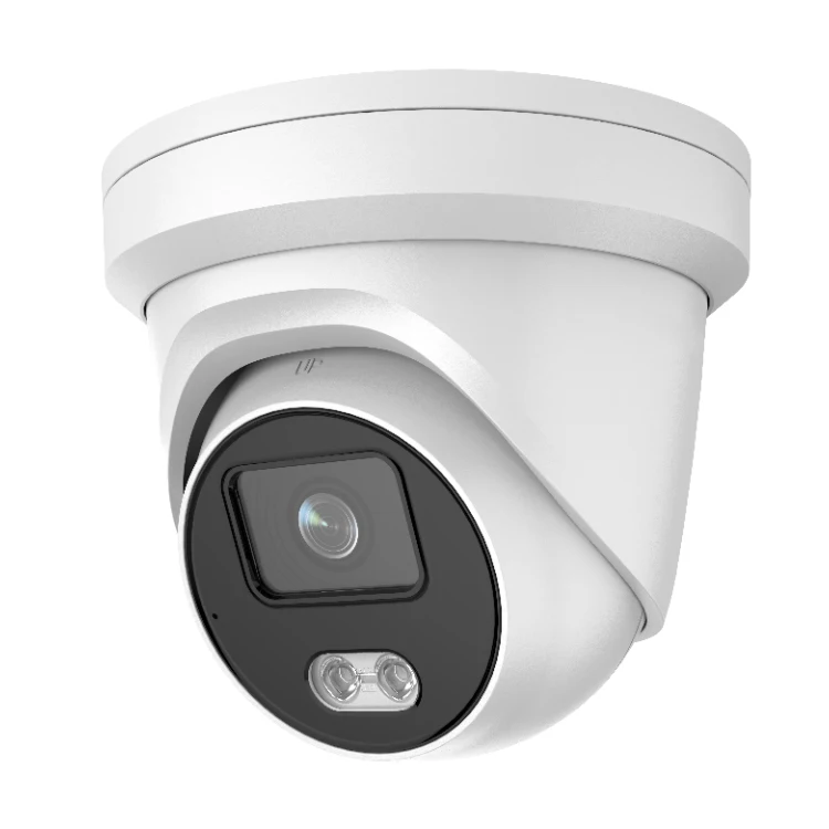 

HITOSINO 4MP HD H264 H.265 Outdoor POE Full Color Night Vision WDR Built-in MIC Turret Network IP Camera