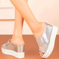 gladiator sandals womens shiny bling bling glitter leather platform wedge high heels fashion sneakers oxfords mules party pumps