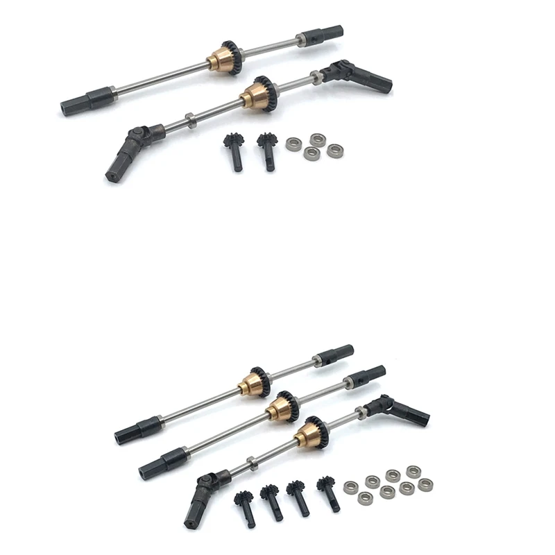 

Металлическая мостовая ось дифференциала ДЛЯ WPL B14 B24 B16 B36 C14 C24 C34 C44 Q65 1/16 обновленные детали для радиоуправляемых автомобилей