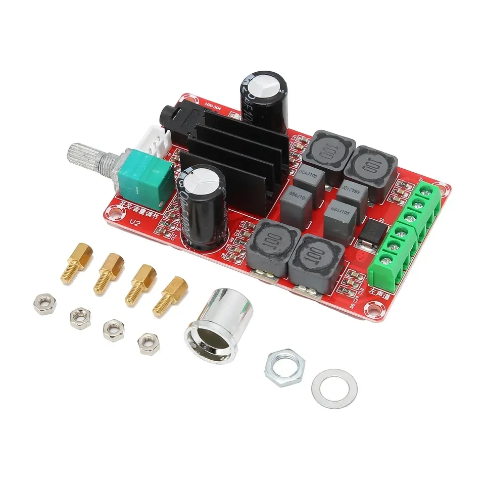 Новая высококлассная плата цифрового усилителя мощности XH-M189 2*50 Вт DC24V TPA3116D2, двухканальный стерео усилитель мощности, плата, модуль