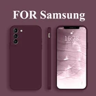 Силиконовый чехол для Samsung Galaxy S21 S20 Plus Ultra A72 A70 A52 A51 A50