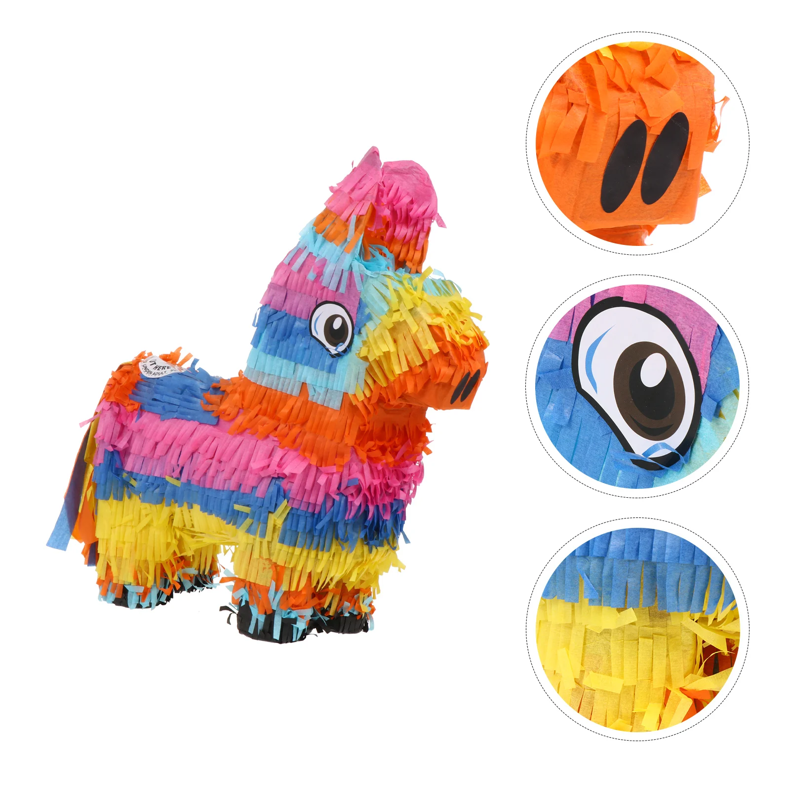 

Kids Playset Pony Pinata Sugar Filled Plaything Toy Funny Children's Filling Birthday Paper