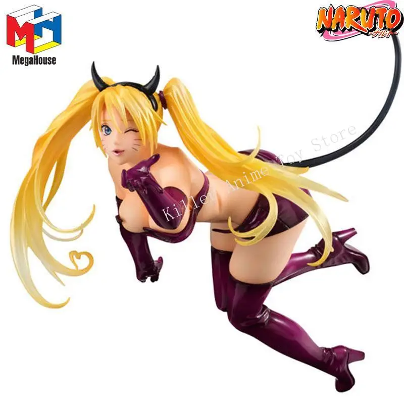 

Megahouse Anime Original Naruto Shippuden Figure Uzumaki Naruto Sexy Seduction Model Toys Action Figures Ornament Exquisite Gift