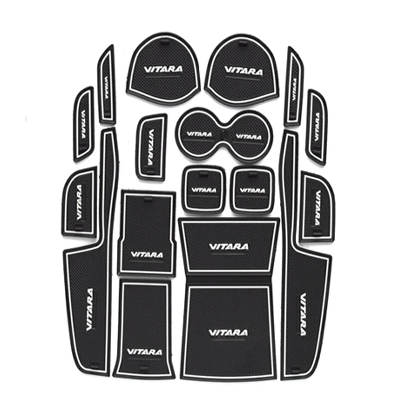 

Нескользящий коврик для ворот, резиновые подставки для Suzuki Vitara 2015 2016 2017 2018 2019