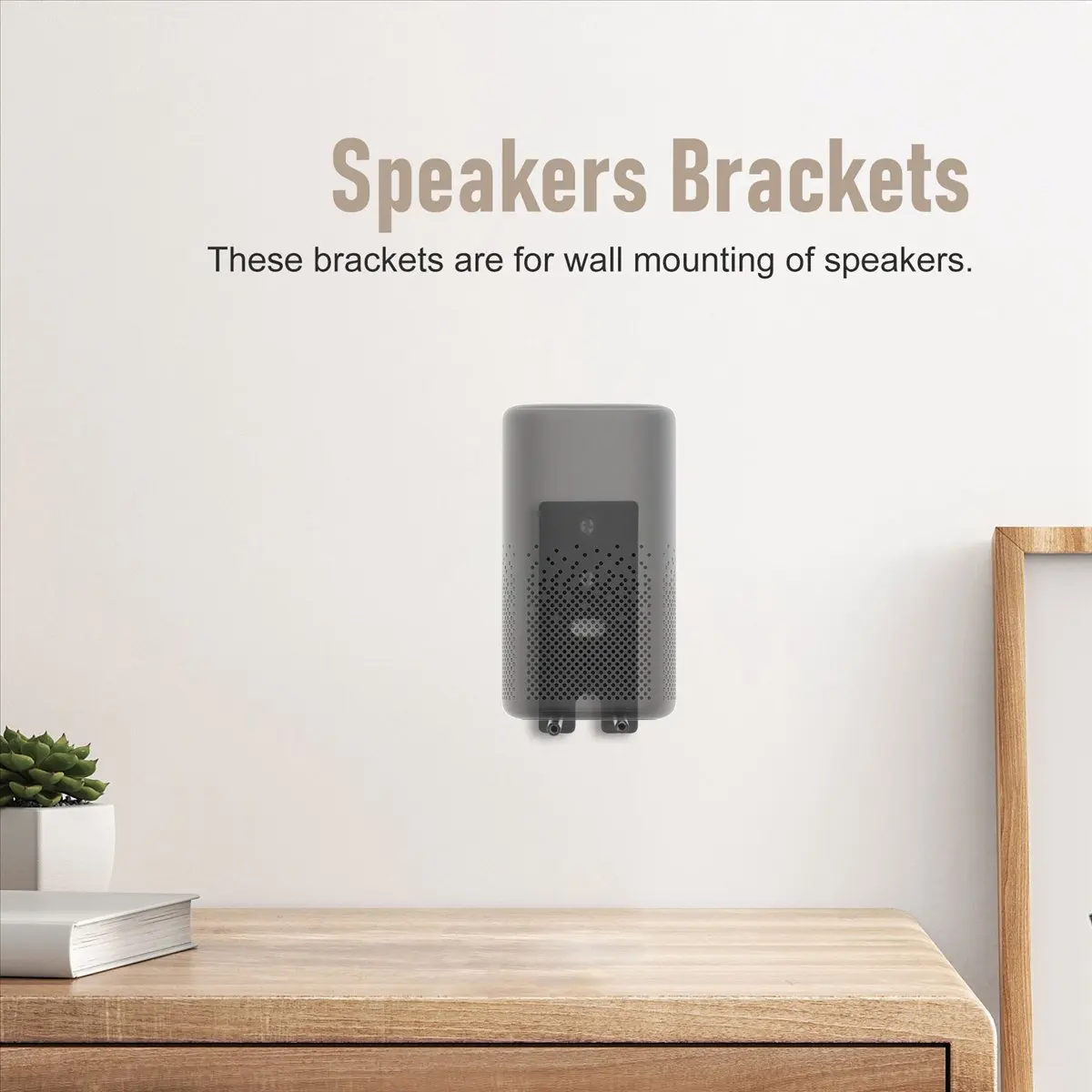 Фото Стальные черные настенные кронштейны A40I для замены на OmniJewel Lifestyle 650 и Surround Speakers 700 №1