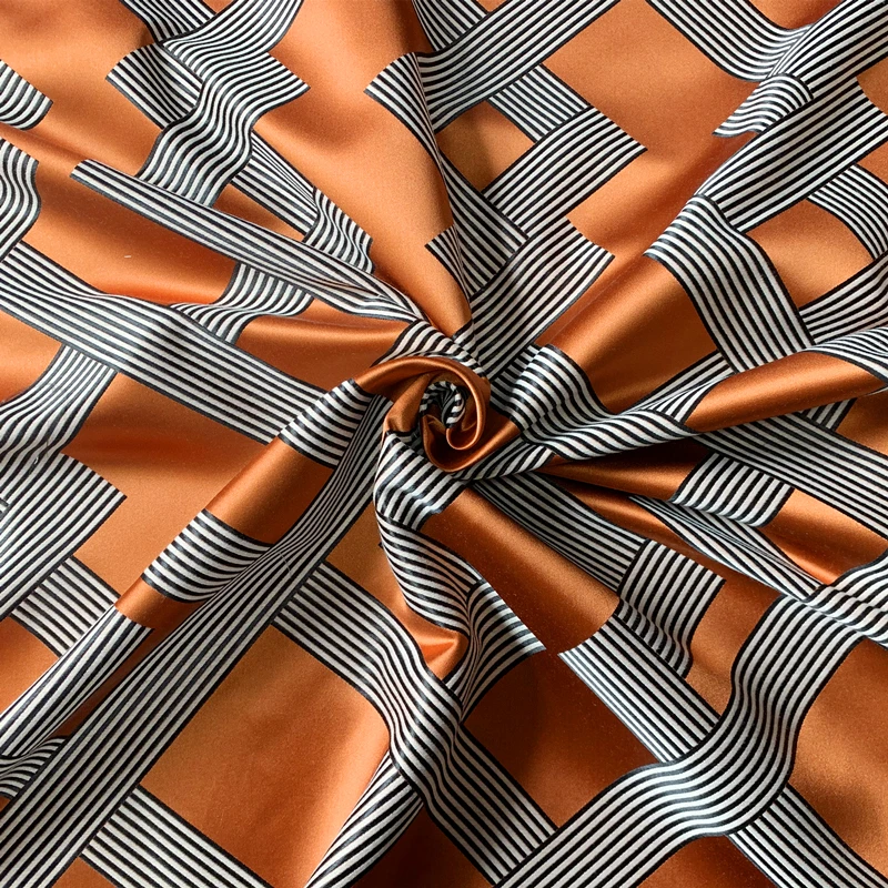 

Современные жаккардовые тканые геометрические оранжевые красные современные фотообои для дивана, ткань для обивки 110 дюйма, ширина, 1 метр в...