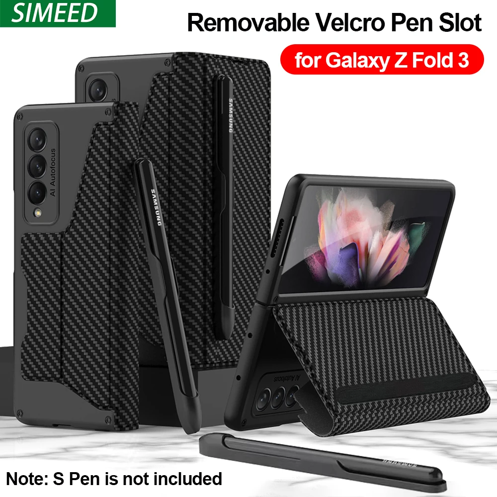 

Съемный чехол с S-образным слотом на липучке для Samsung Galaxy Z Fold 3