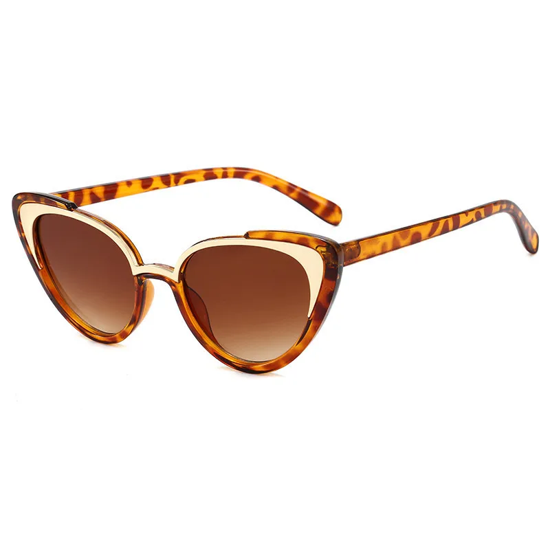 

2023 New Cat Eye Kids Boys and Girls Baby Sunglasses Fashion Vintage Children Sun Glasses Classic Metal Cateye Eyewear Uv400