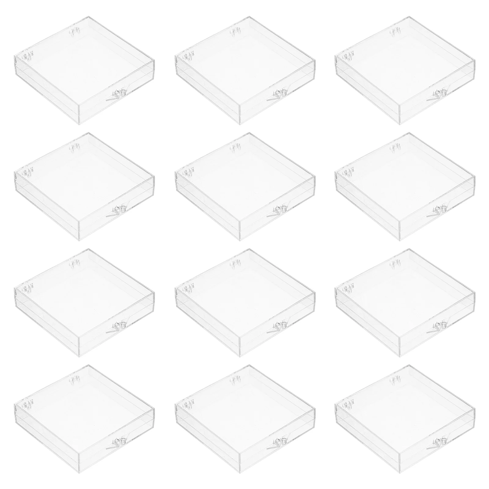 

Nail Box Tip Storage Tips Organizerfalse Fake Case Nails Empty Acrylic Display Clear Container Holder Crystaleyelash Jewelry