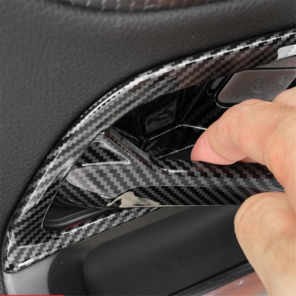 4 шт./комплект наклейки на панель переключателя двери и окна Mercedes-Benz GLB/GLA/EQA/EQB-Class