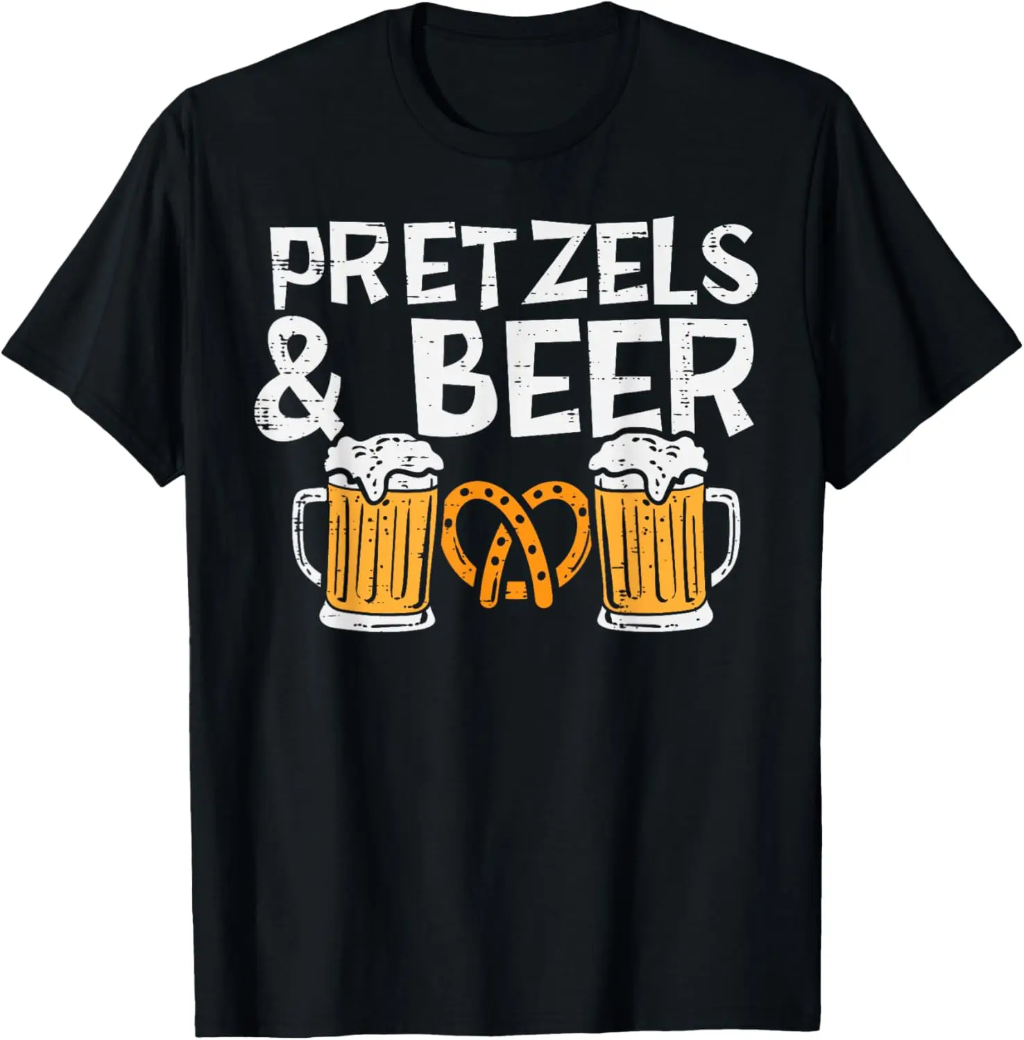 Футболка Pretzels And Beer Oktoberfest Хлопок