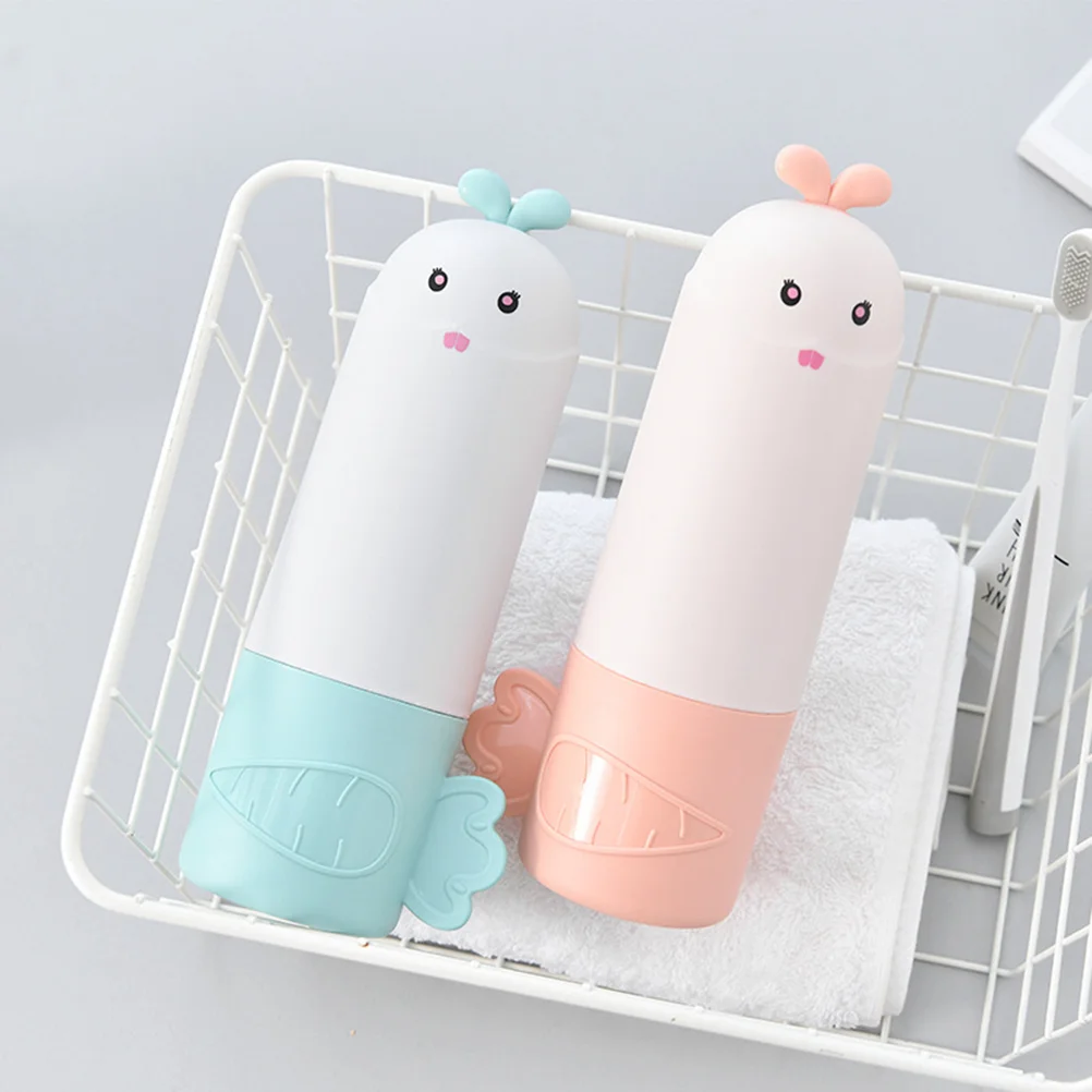 

2pcs Toothpaste Cases Portable Holders Storage Boxes for Trip Business